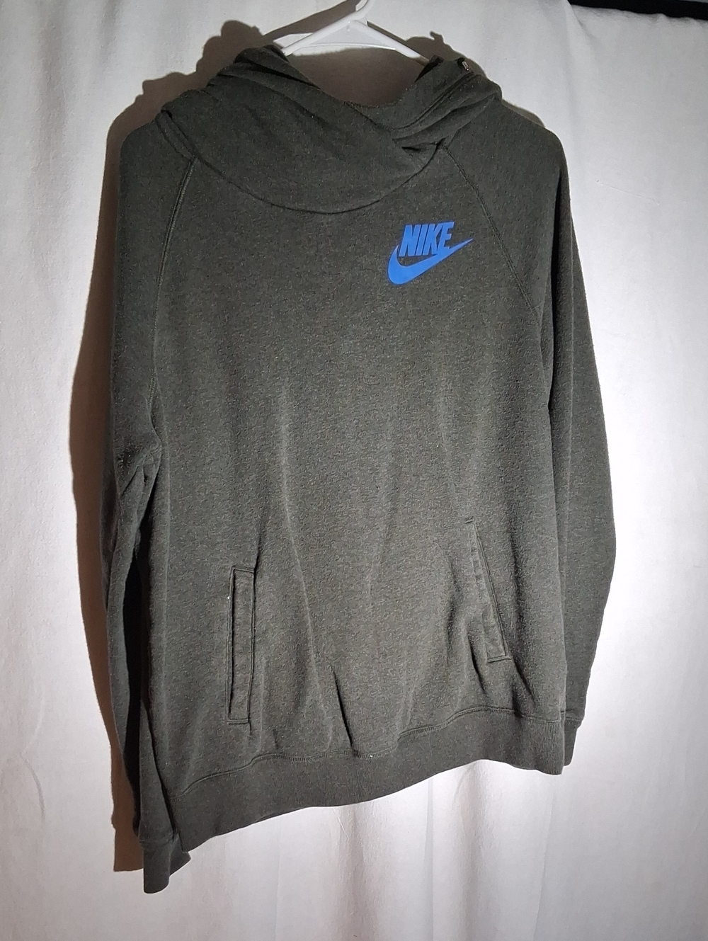 Vintage Nike Sportswear Rally Funnel-neck ((Simon)cowl Neck) Hoodie